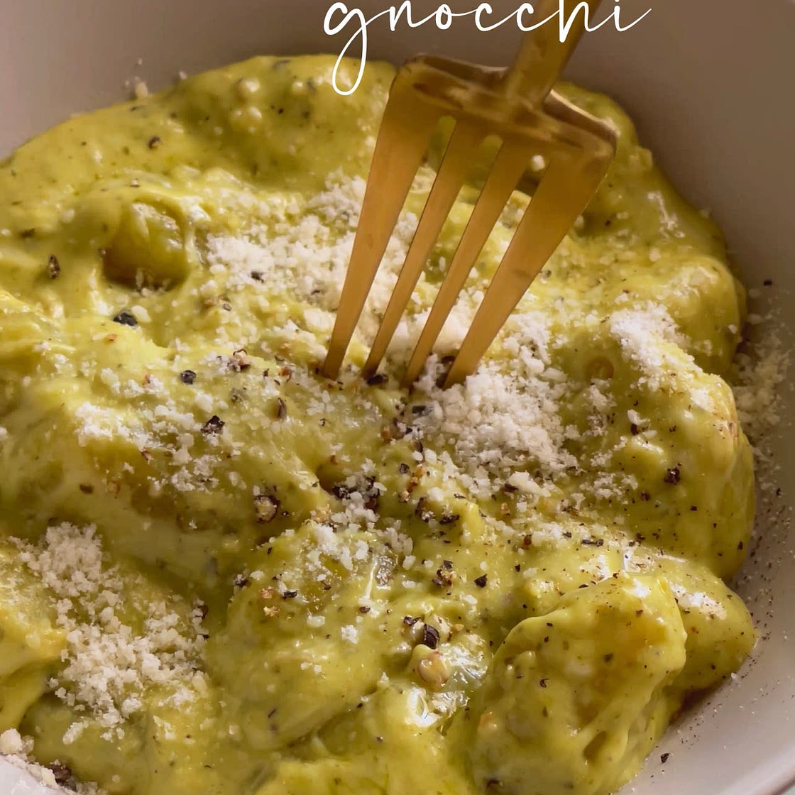 Pesto Cream Gnocchi