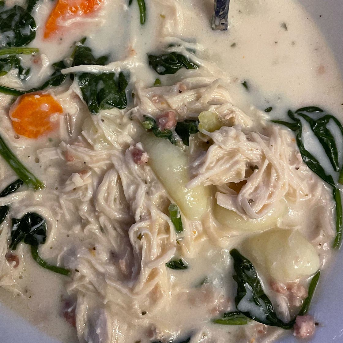 Crockpot Chicken Gnocchi Soup