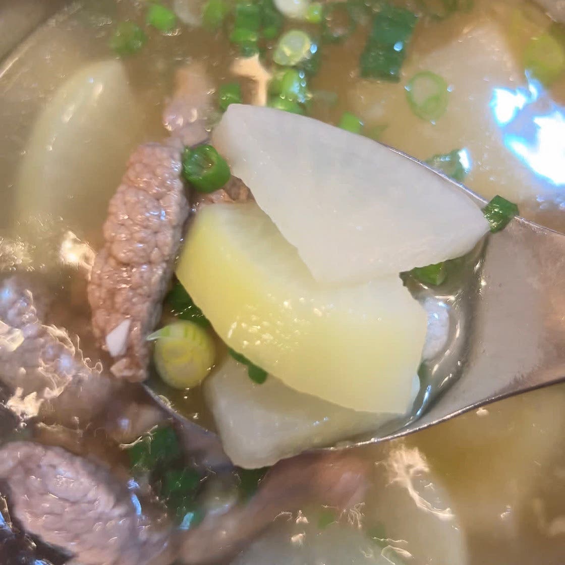 Korean Beef & Radish Soup