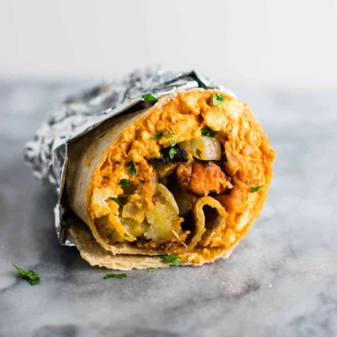 Bussin' Breakfast Burrito
