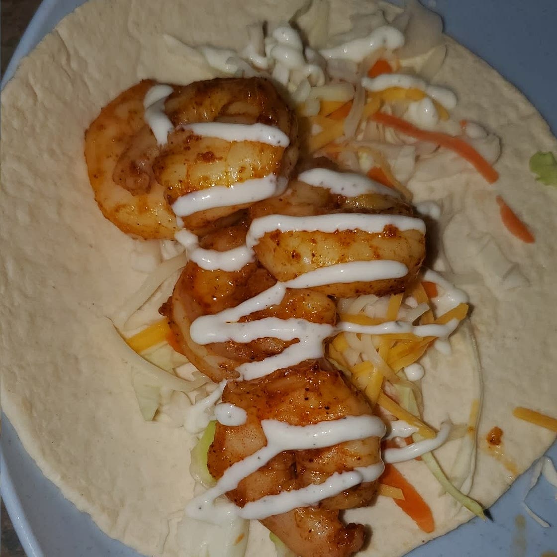 Air Fryer Shrimp Tacos