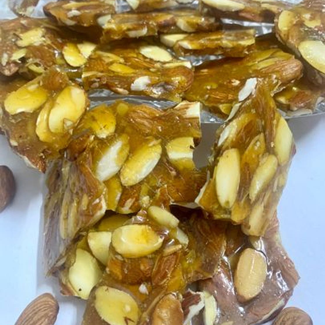 Almond Brittle (Badaam Patti)