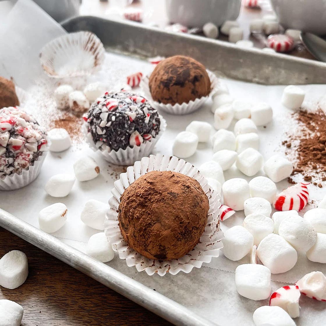 Hot Cocoa Truffle Bombs Recipe