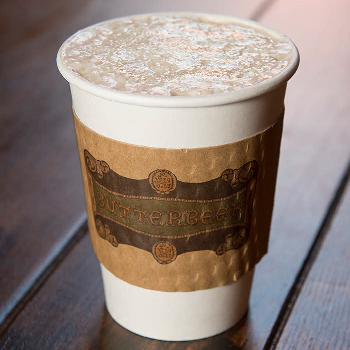 Hot Butterbeer... from Universal!