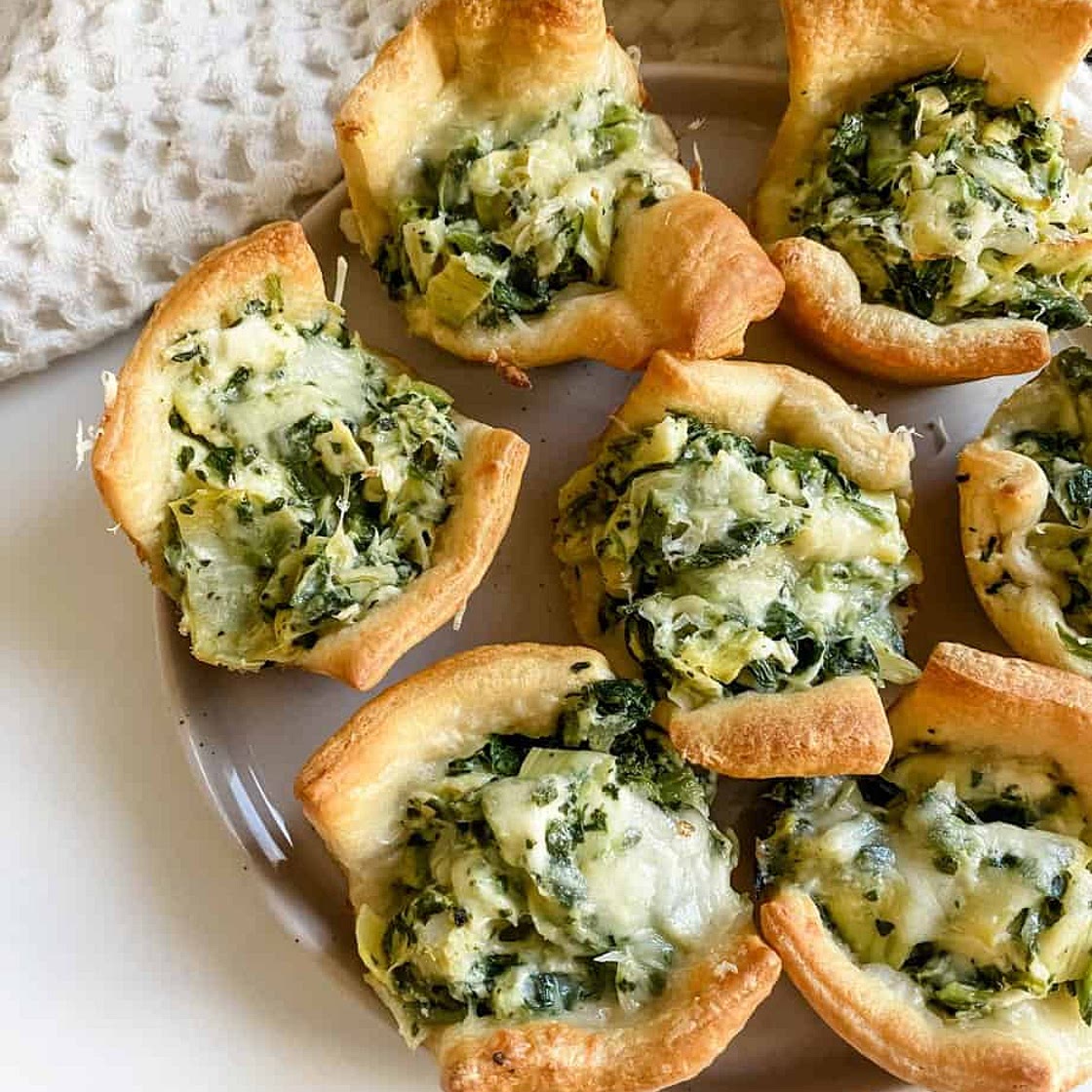 Spinach Dip Bites