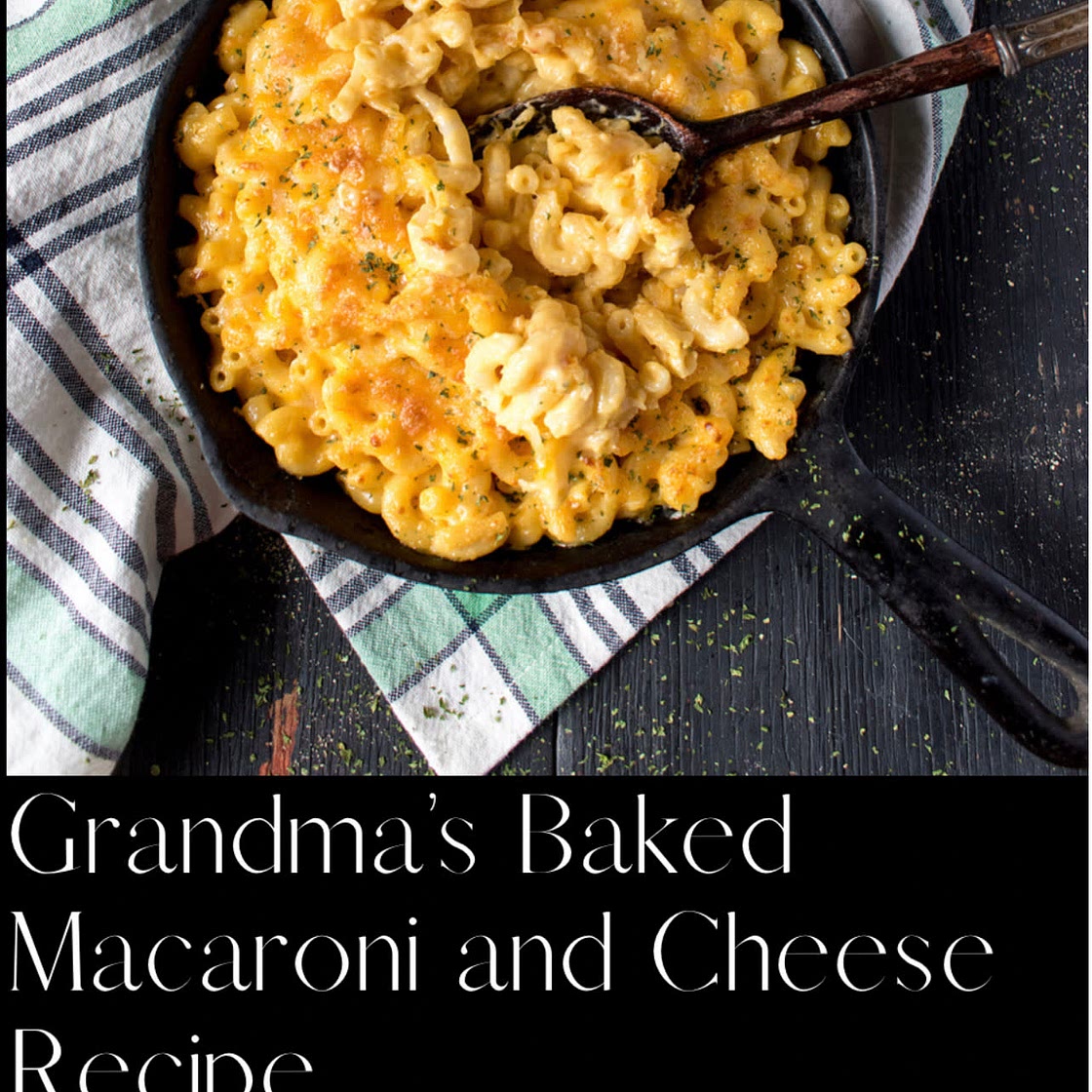 Creamy Baked Macaroni and Cheese 