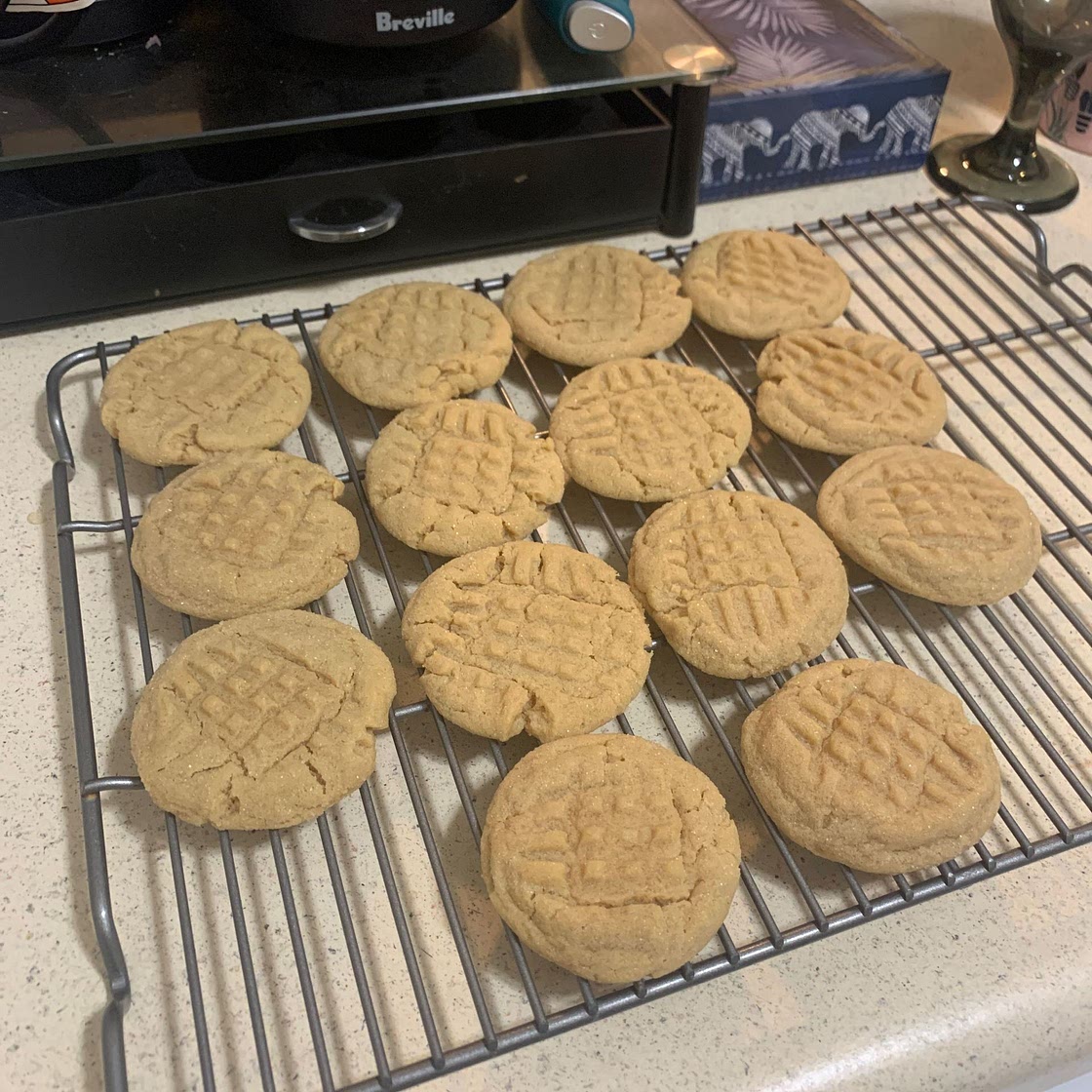 Soft and Chewy Peanut Butter Cookies