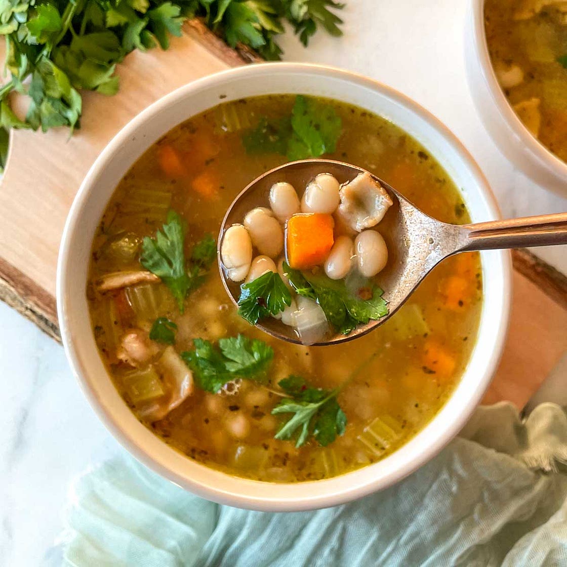 Instant Pot Navy Bean Soup
