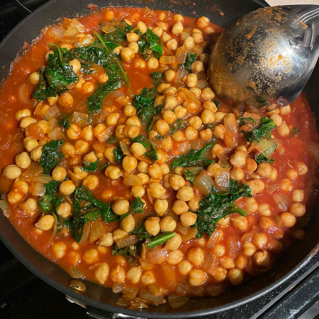 Curried Chickpeas