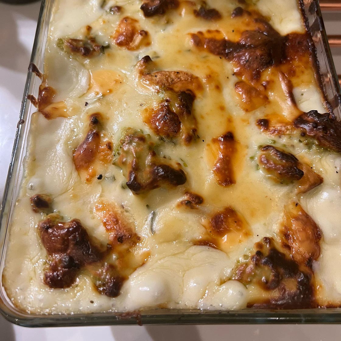 Taleggio & tarragon cauliflower cheese