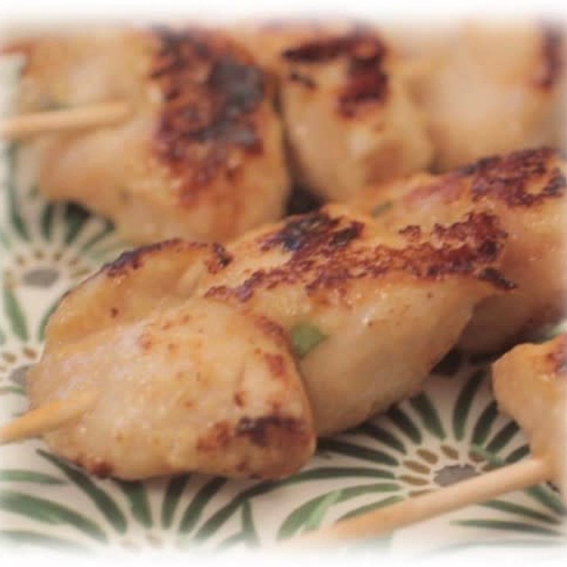 Brochette de poulet au salé
