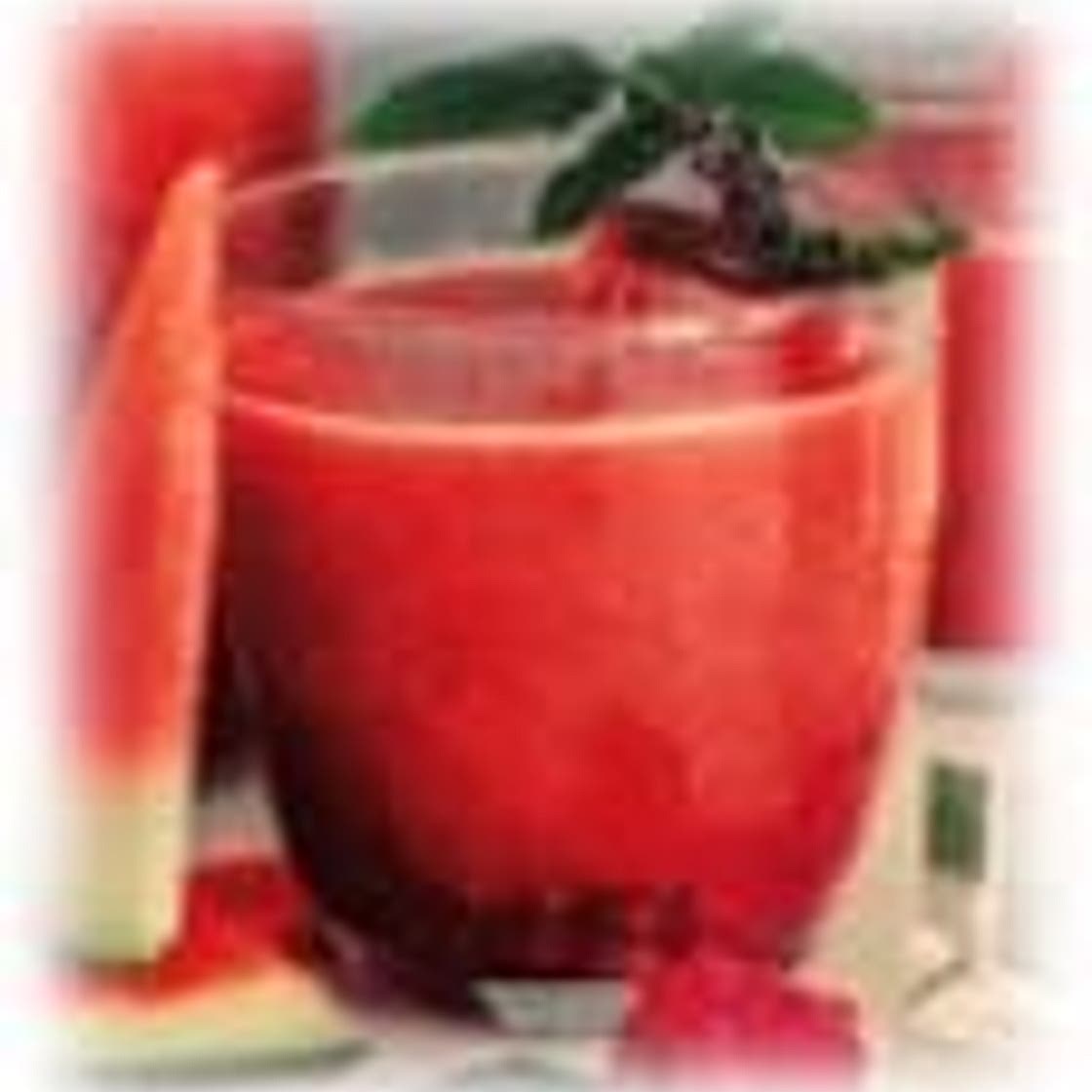 Smoothie Pastèque, framboise et menthe