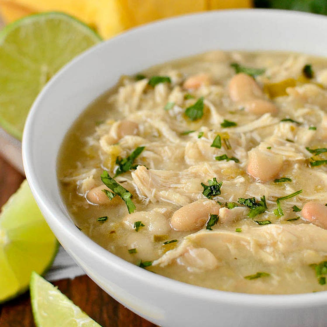 Crockpot White Chicken Chili 