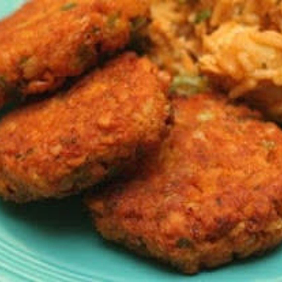 Crispy Cajun Chickpea Cakes