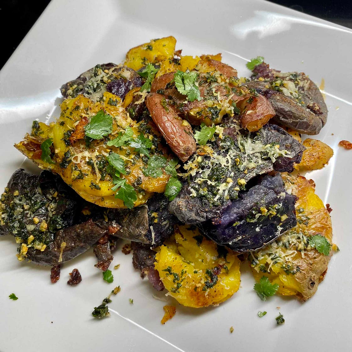 Smashed Potatoes 