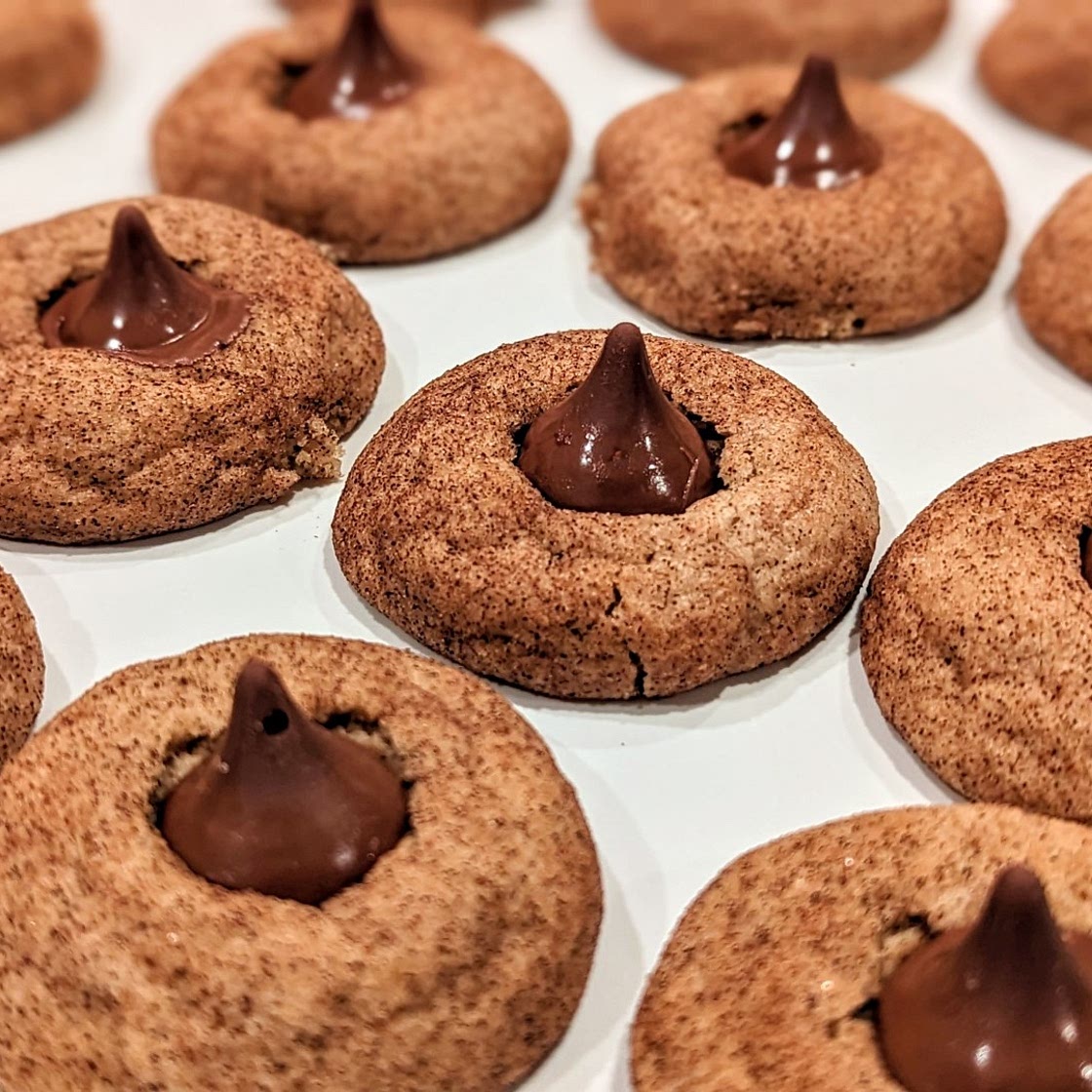 Snickerdoodle Kiss Cookies