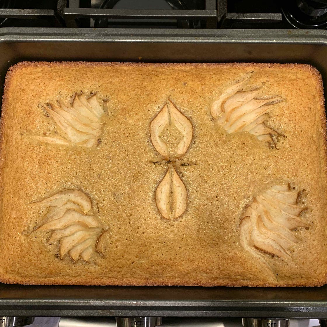 Pear Ginger Cake
