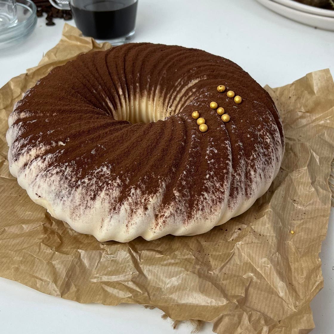 TIRAMISU MOUSSE CAKE