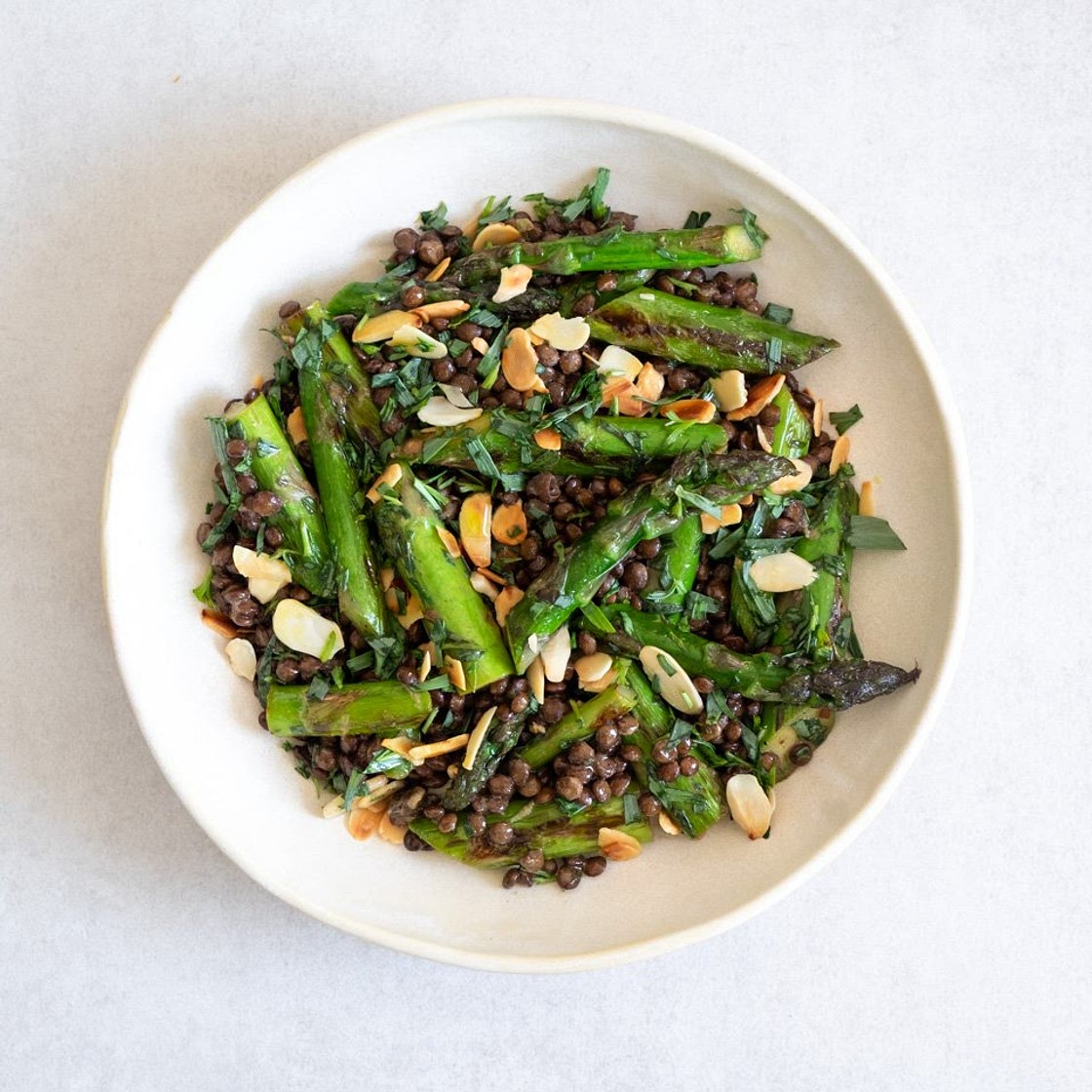 Asparagus Lentil Salad — Baking Hermann