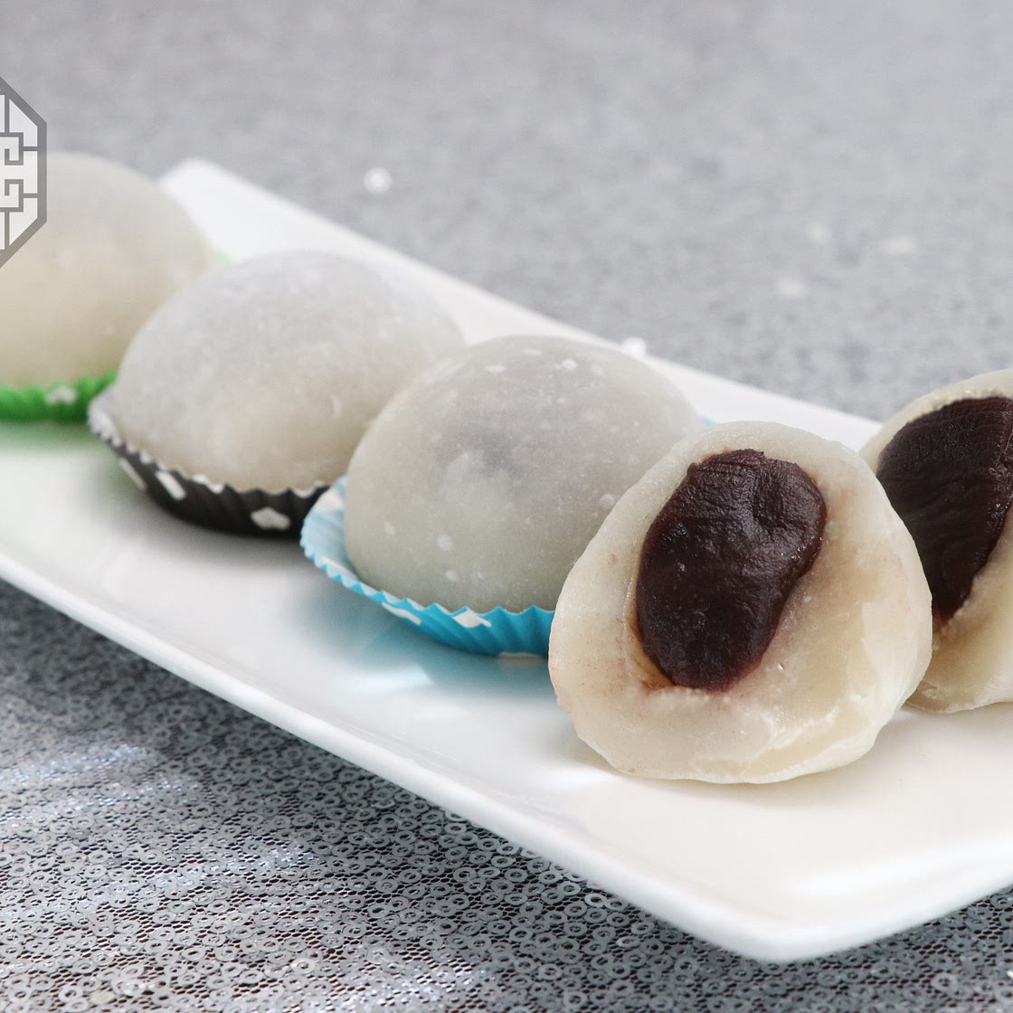 Sweet Rice and Red Bean Tteok  (찹쌀떡, ChapSsalTteok) | Aeri's Kitchen