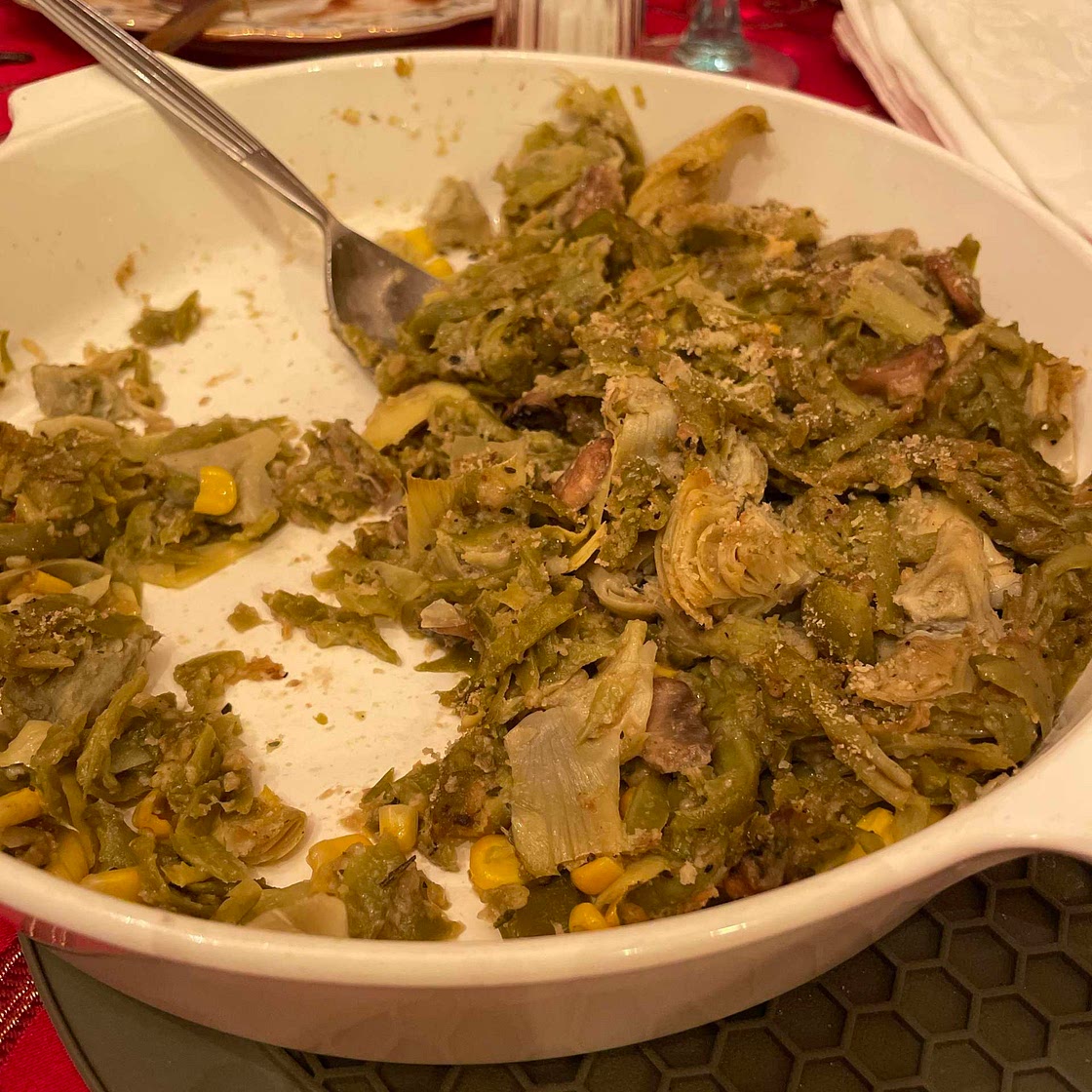 Artichoke-bean Casserole 