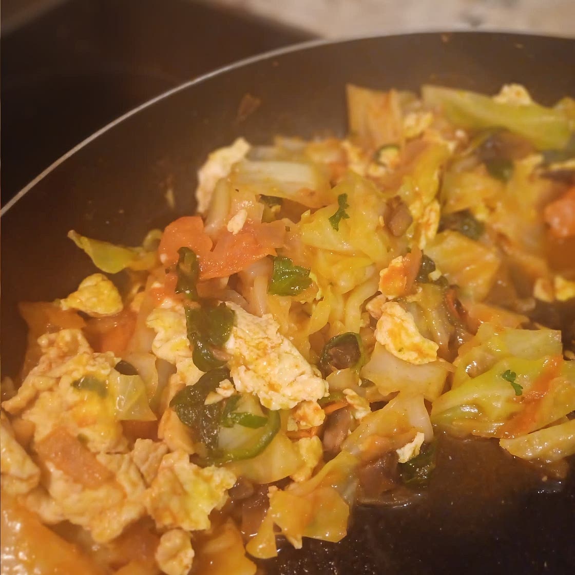 Tomato and egg stir-fry (番茄炒蛋)