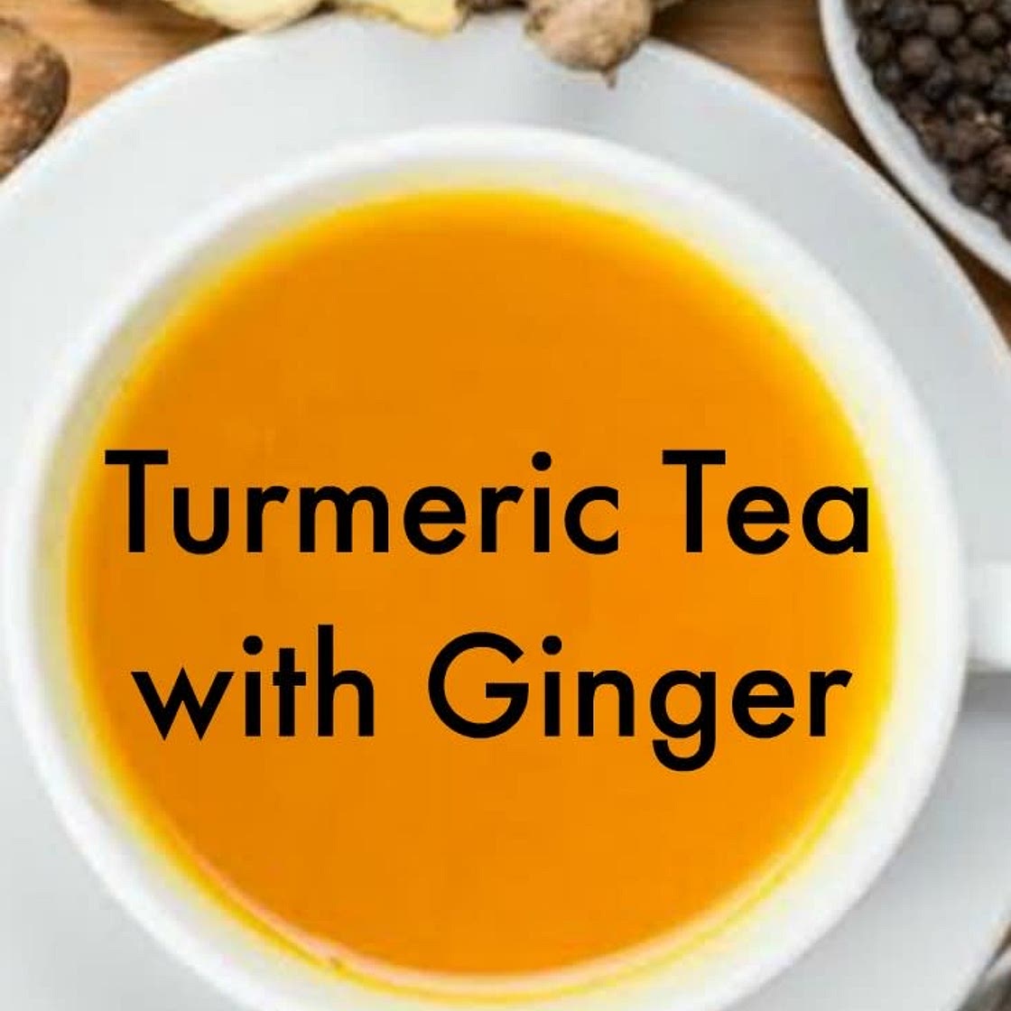 Turmeric With Ginger And Lemon 