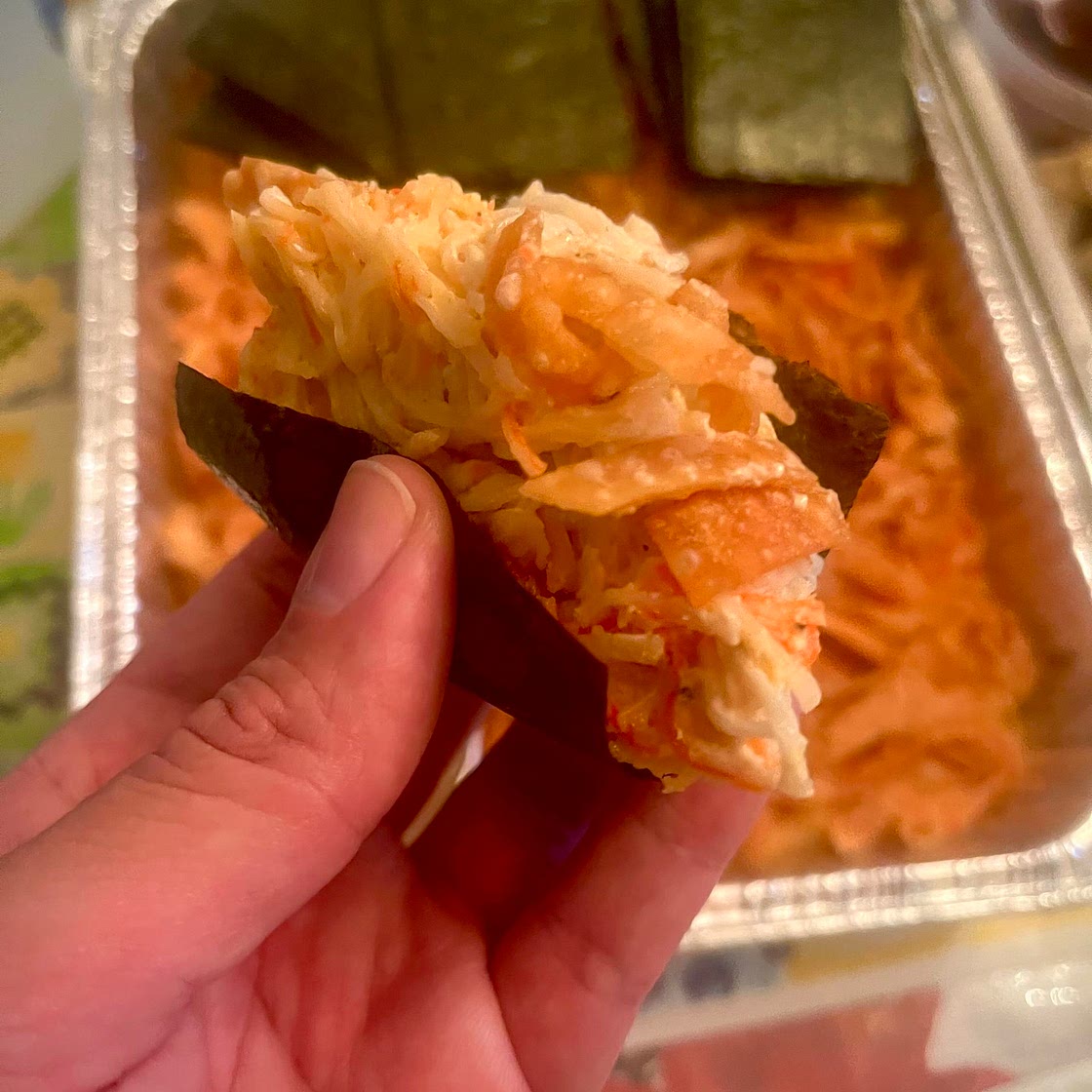 Crab Rangoon Sushi Bake