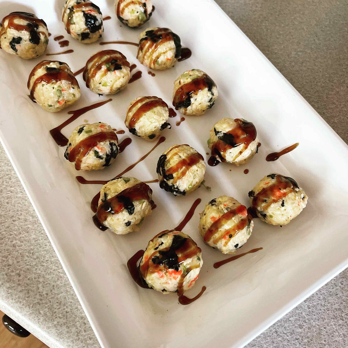 California roll balls