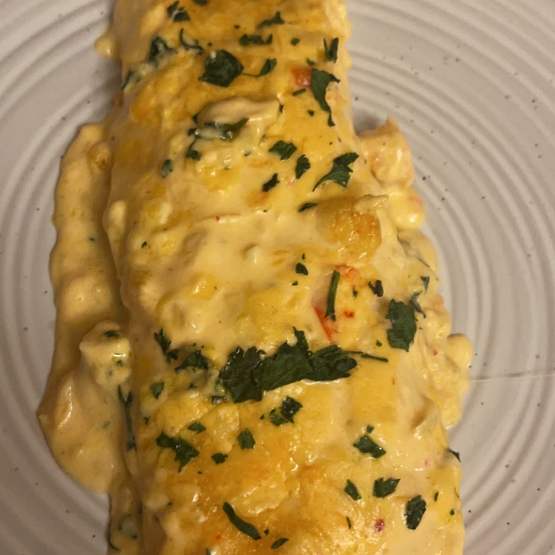 Crawfish Enchiladas