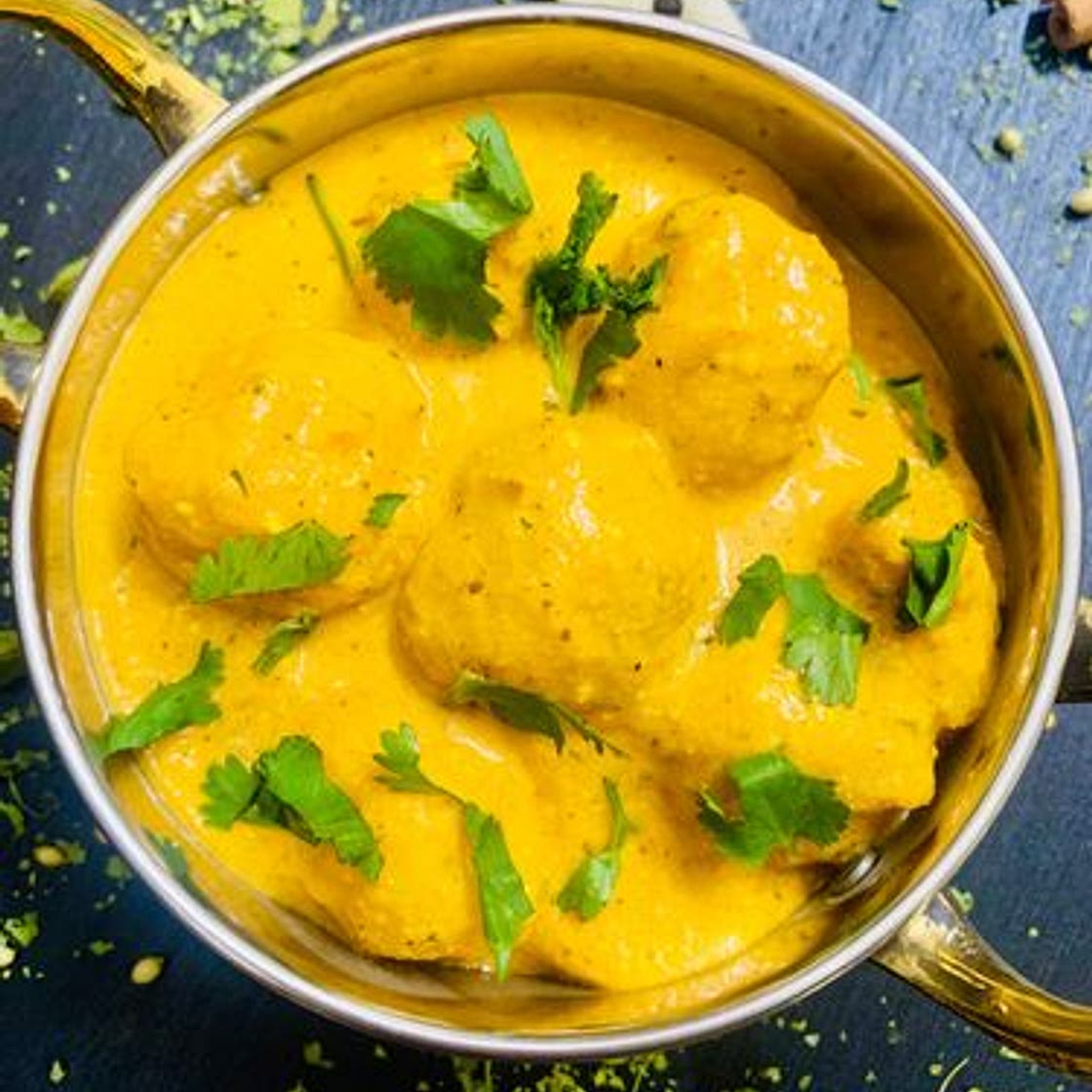 Creamy Baby Potato Curry (Dum Aloo)