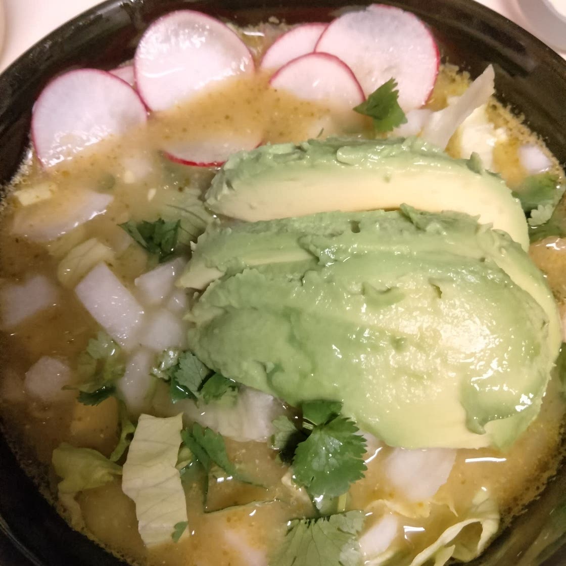 Pozole Verde con Pollo