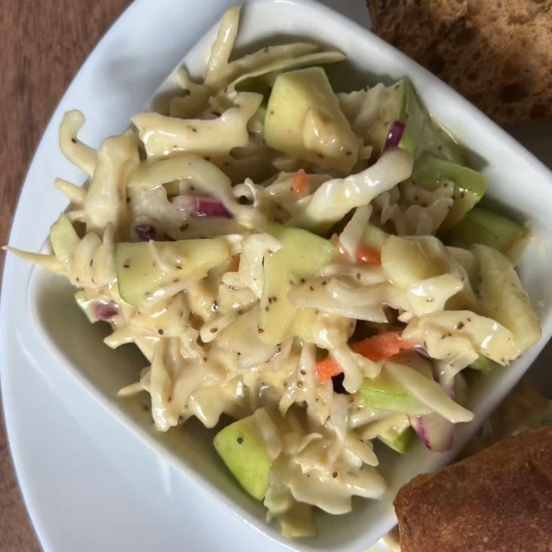 GREEN APPLE COLESLAW