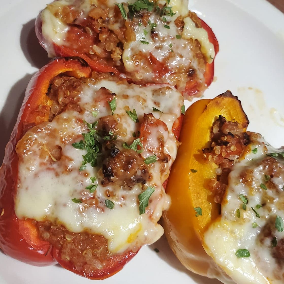 Air Fryer Stuffed Peppers