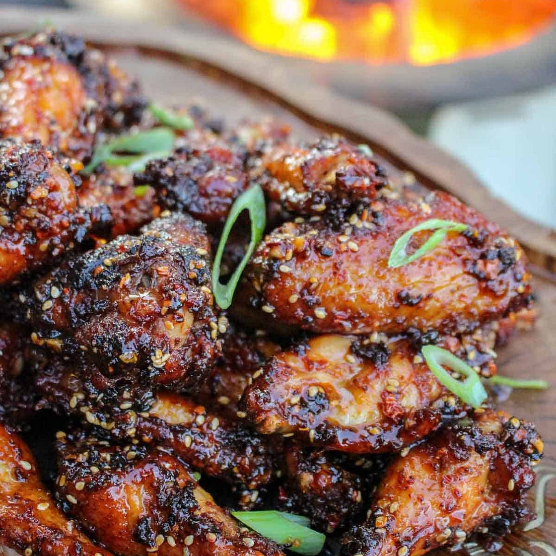 Honey Chili Oil Chicken Wings