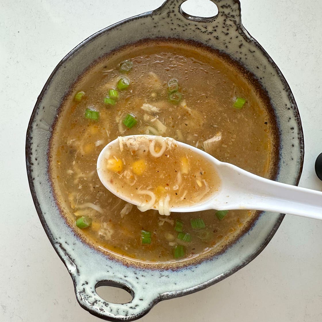 CHICKEN CORN SOUP
