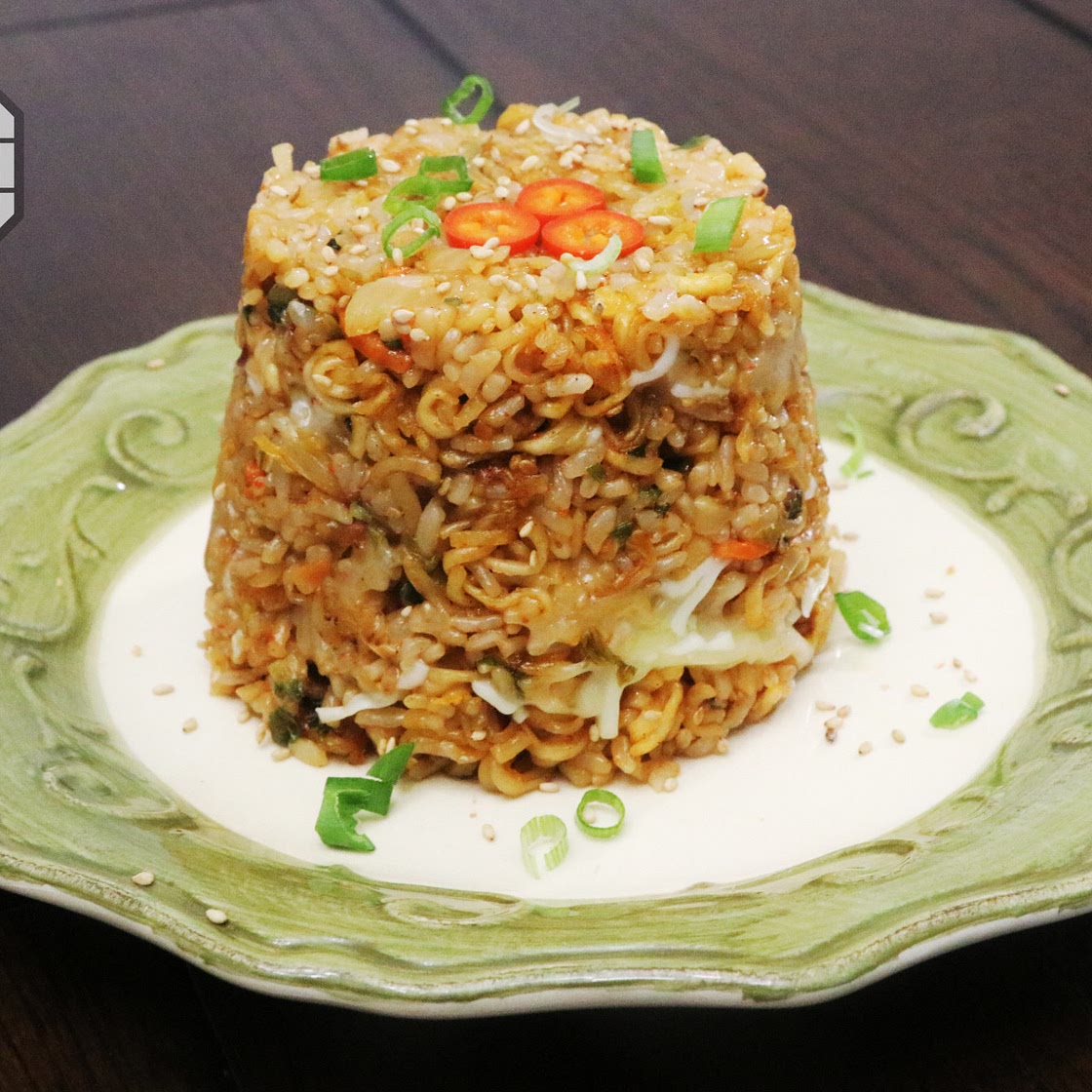 Korean Cup RaMyeon Stir-fried Rice (컵라면 볶음밥) | Aeri's Kitchen