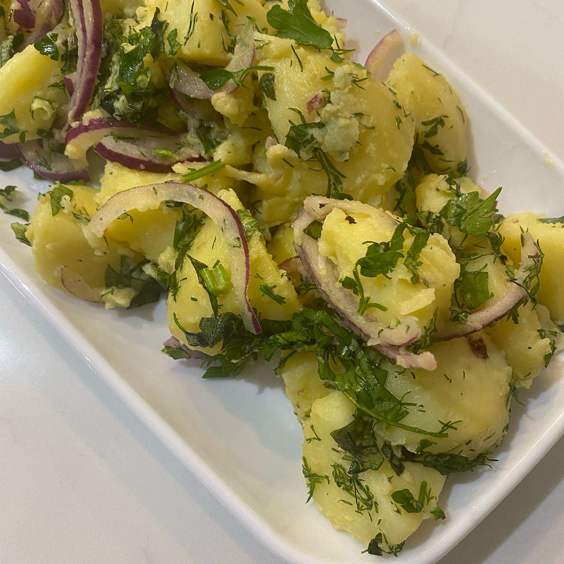 No-Mayo Potato Salad