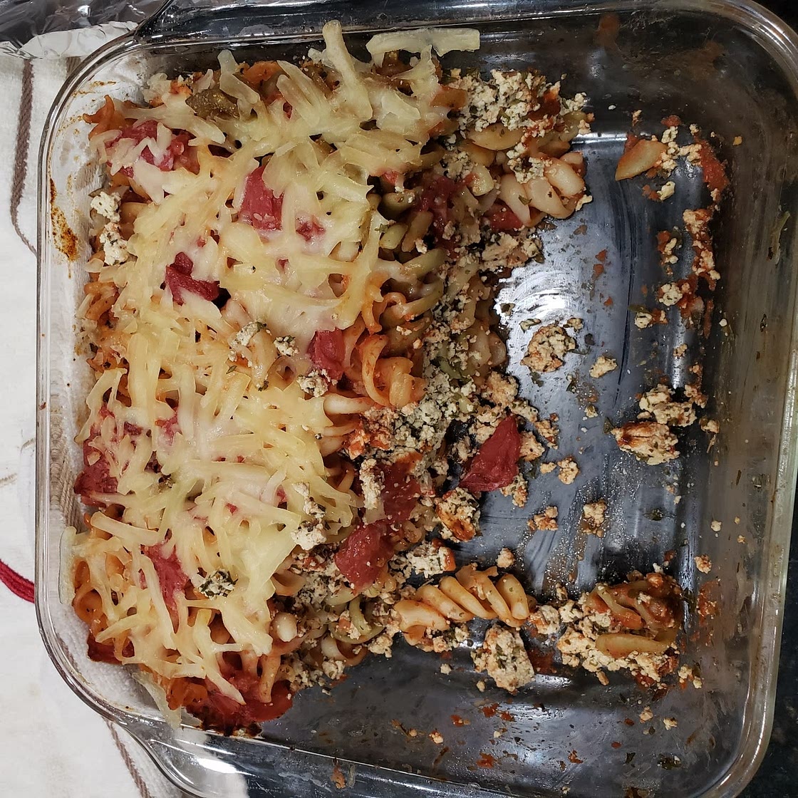 Vegan Baked Pasta with Tofu Ricotta