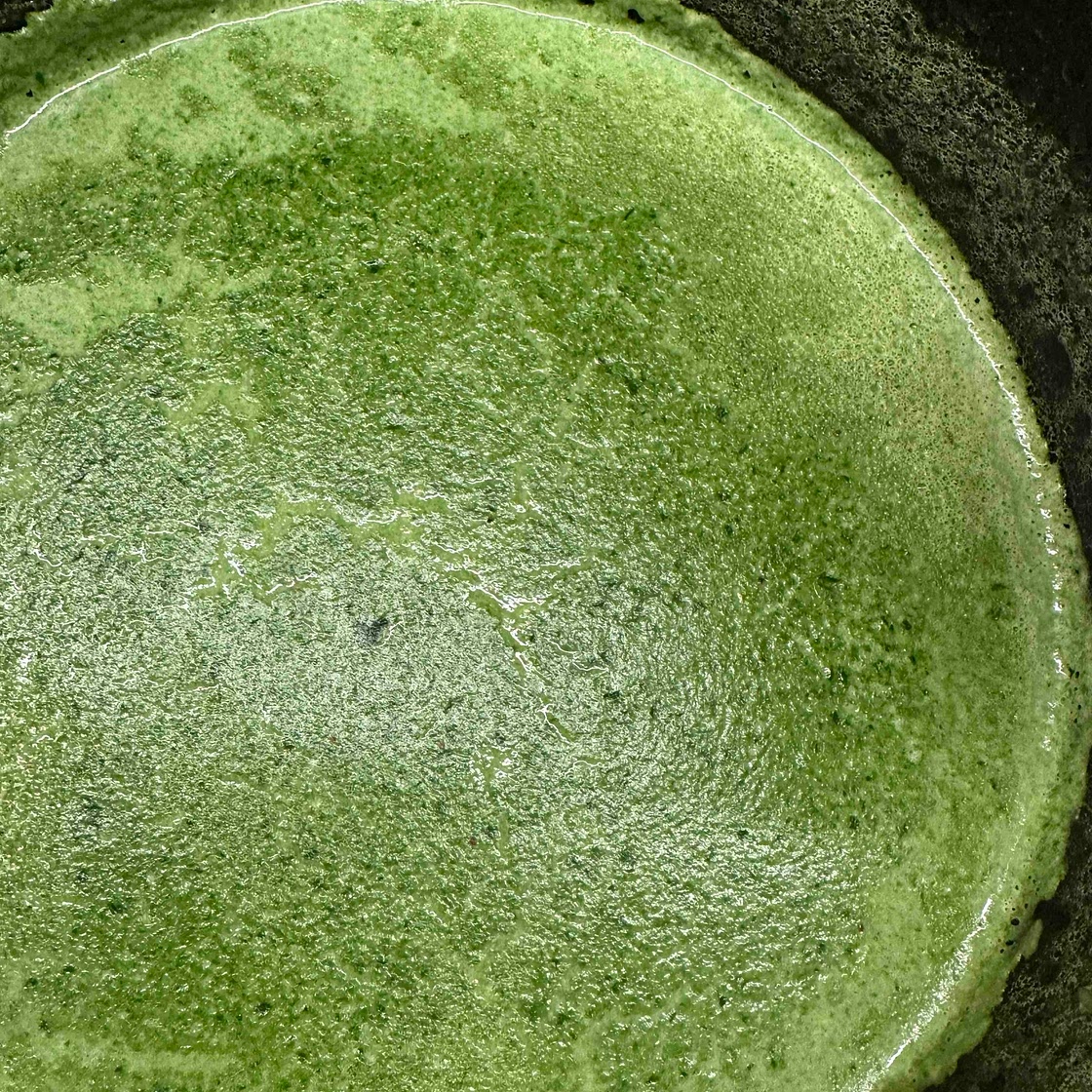 Spinach soup