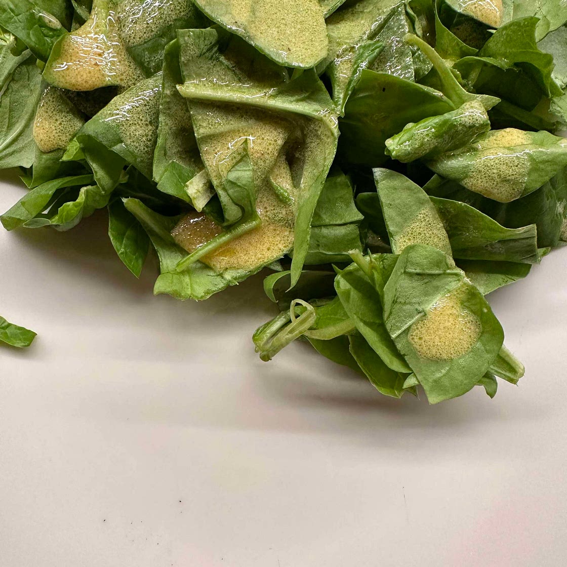 Spinach salad 