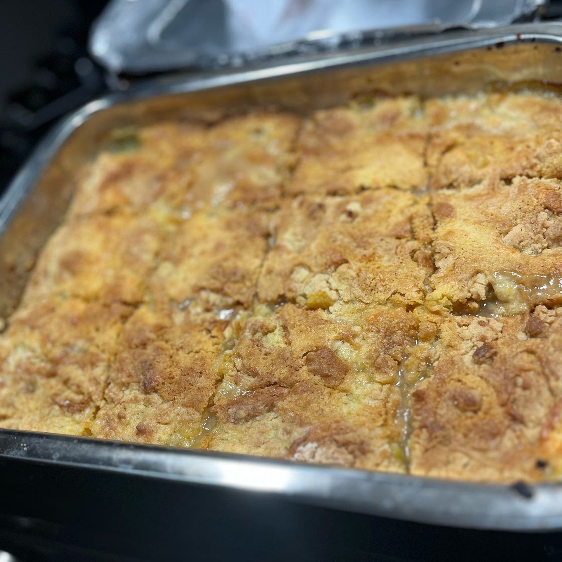 Peach Cobbler Dump Cake