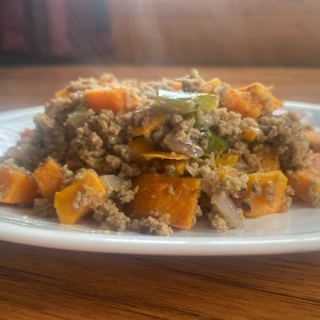 Whole30 Turkey Breakfast Skillet: Paleo Egg Free Breakfast
