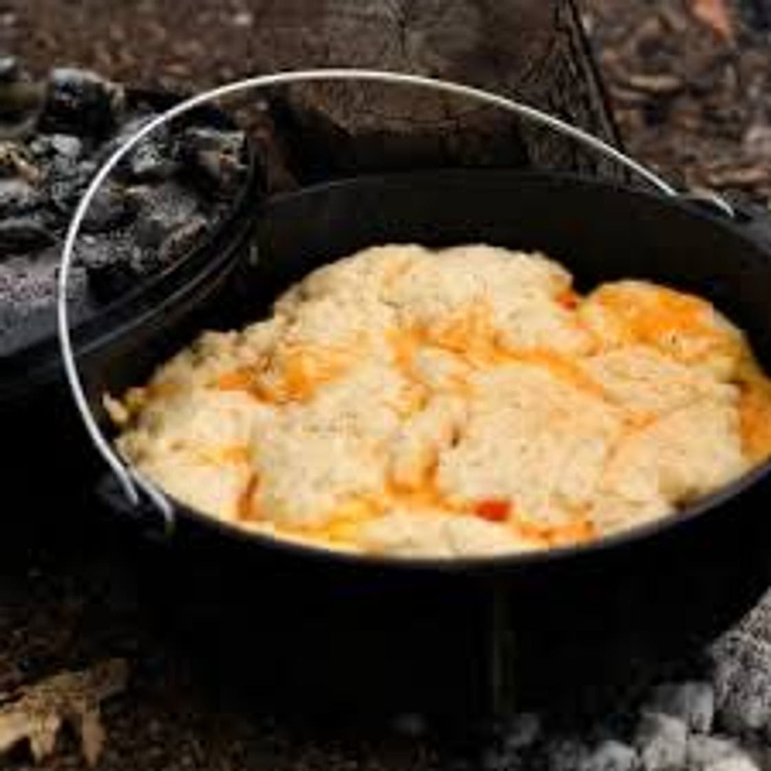 Dutch Oven 5 Layer Breakfast