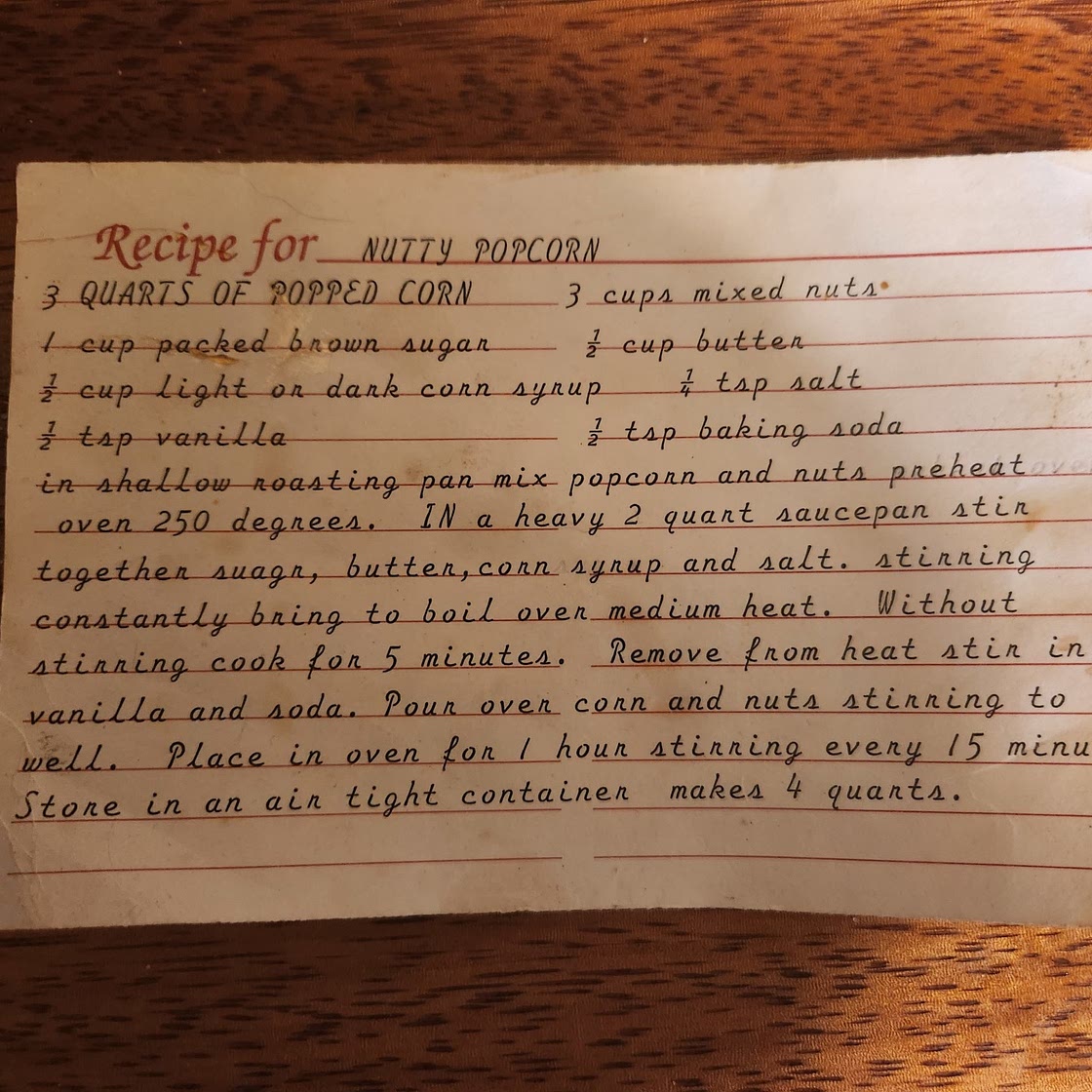 Nutty Popcorn