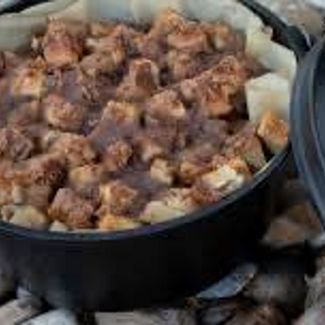 Dutch Oven French toast