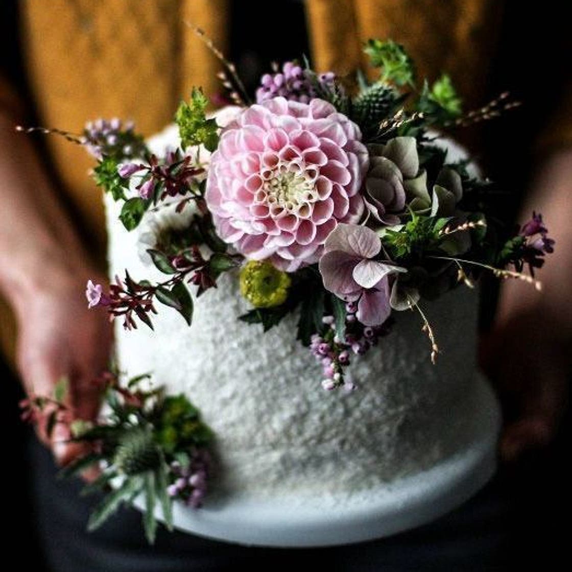 Layer cake dulcey et framboises