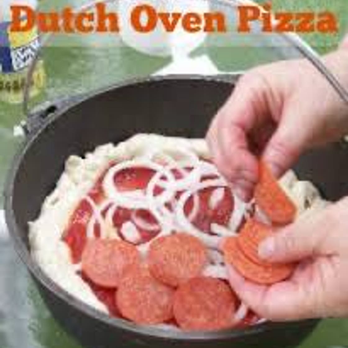 Dutch Oven Pizza