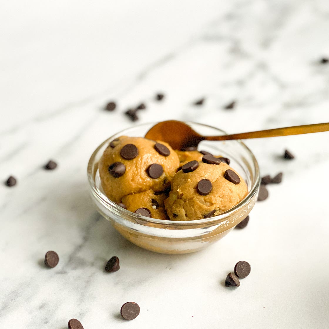 Low calorie edible cookie dough