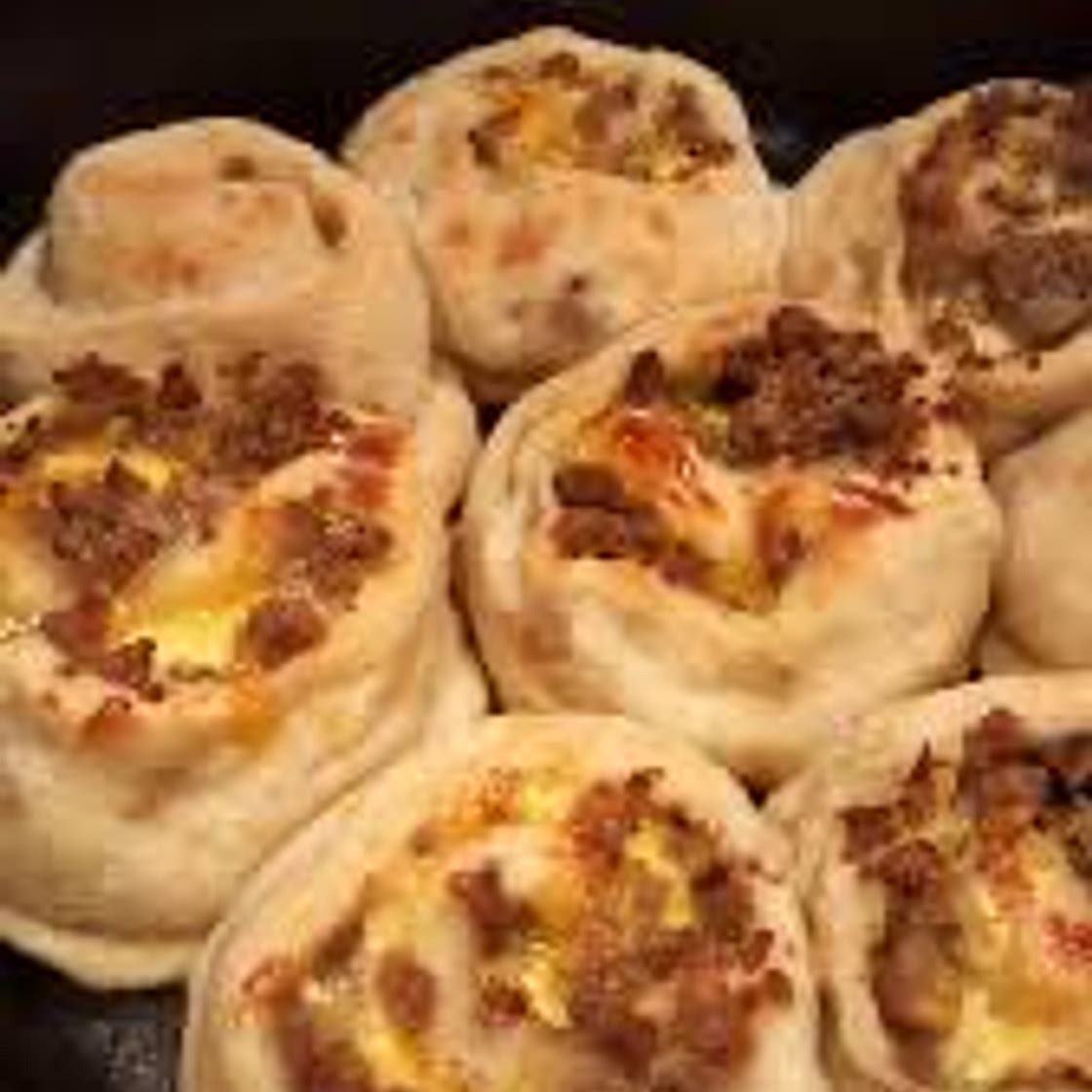 Dutch Oven Sausage Pinwheels